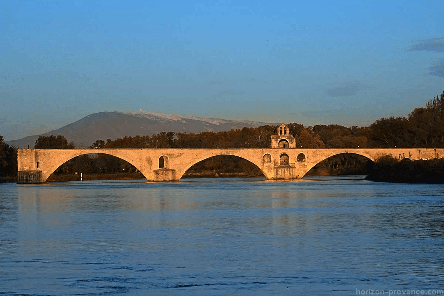 avignon pont saint benezet belle photo