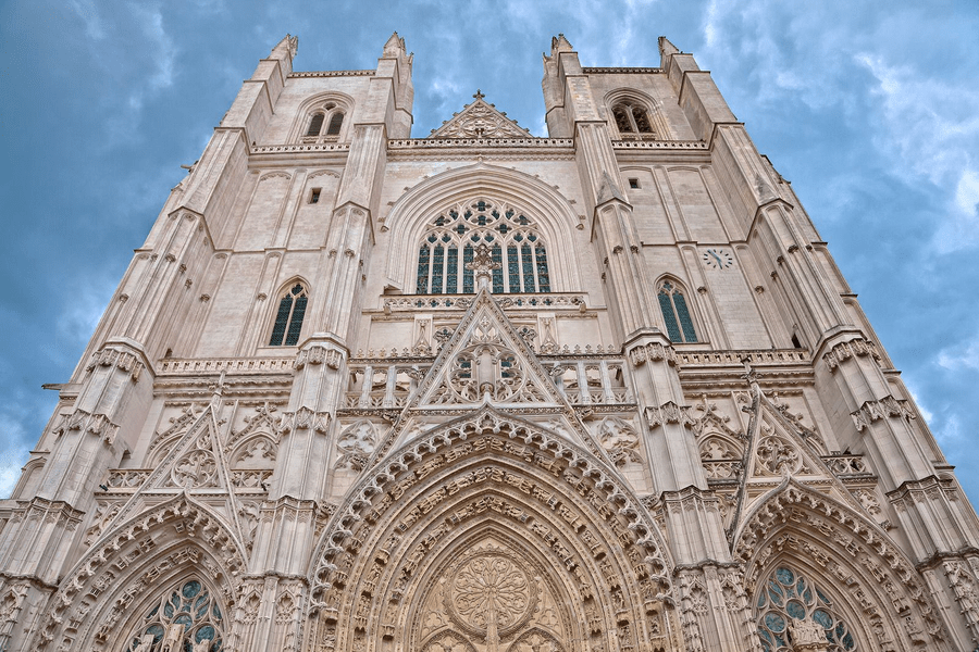 cathedrale saint pierre nantes belle photo