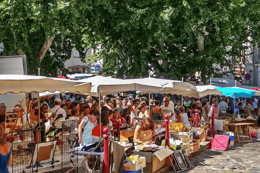 marché provençal saint tropez photo